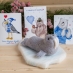 Морж (войлочная игрушка ручной работы) и авторские открытки из серии "Арктические сны"