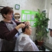 Обучение сиделок парикмахерскому делу