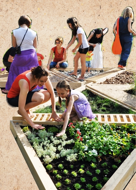 Сенсорные сады для детей. Сенсорный сад для детей. Тактильный сад для детей. Сенсорный сад в ДОУ. Сенсорная площадка для детей.